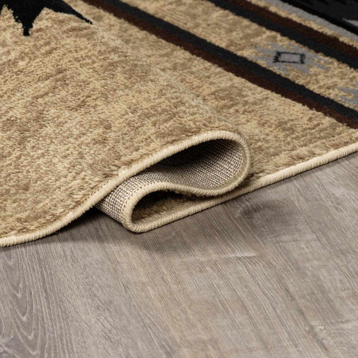 Buckhaven Brown Aztec Carpet