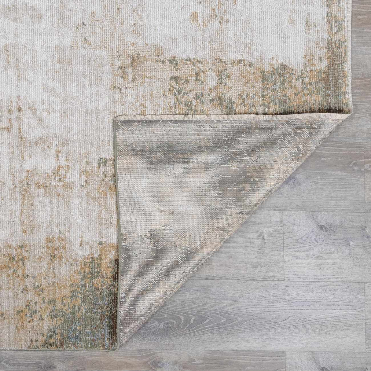 Galey Alix x Livabliss Abstract Modern Marble Cream Myrtle Avenue III Area Rug