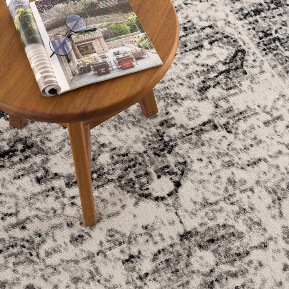 Park Black&Gray Area Rug - Clearance