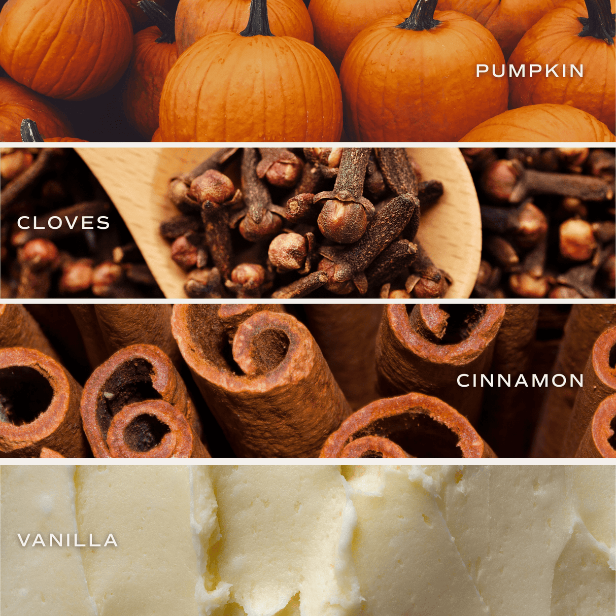 Pumpkin Spice Soy Candle - Tinted Glass Jar - 12 oz