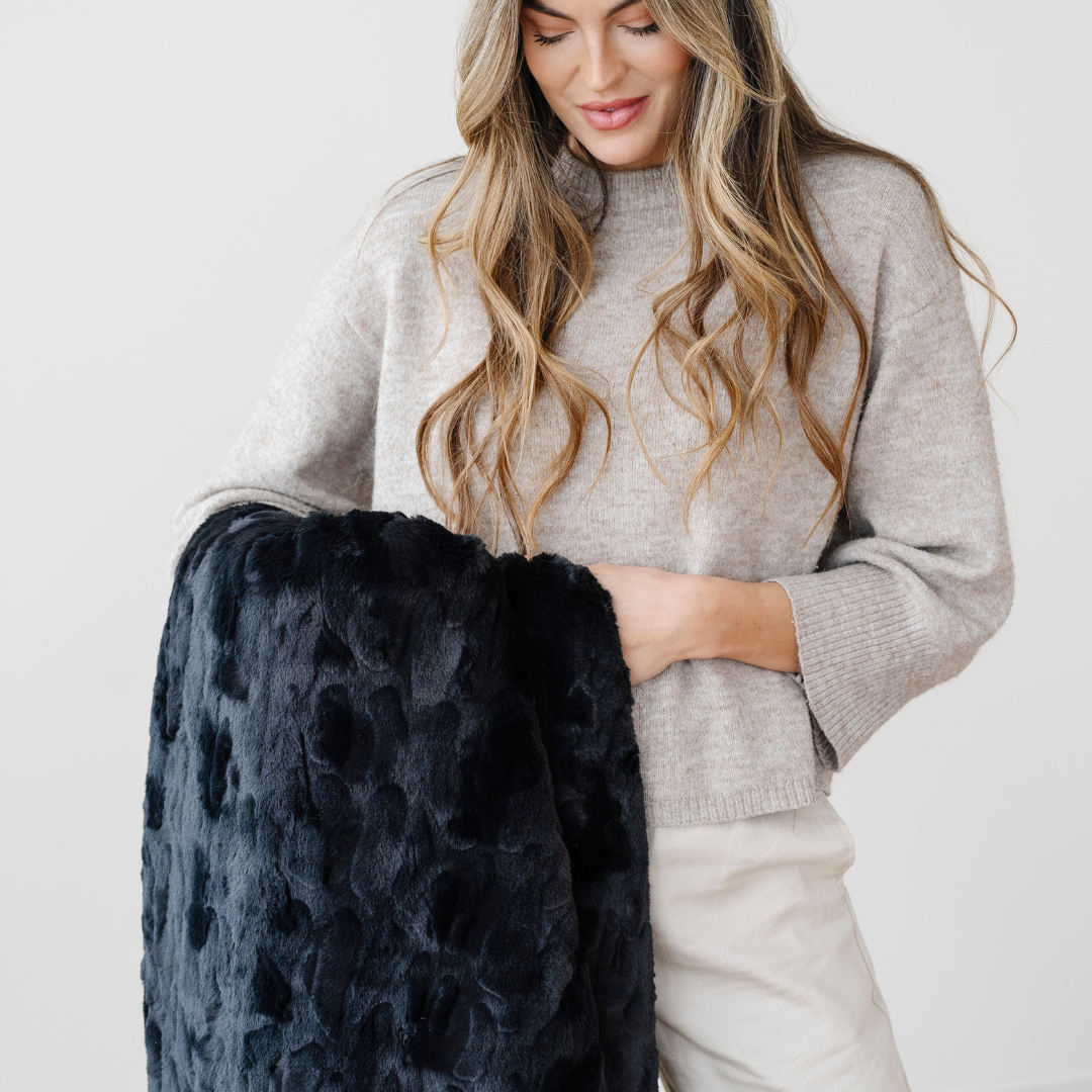 Saranoni PATTERNED FAUX FUR XL THROW BLANKETS - view 52