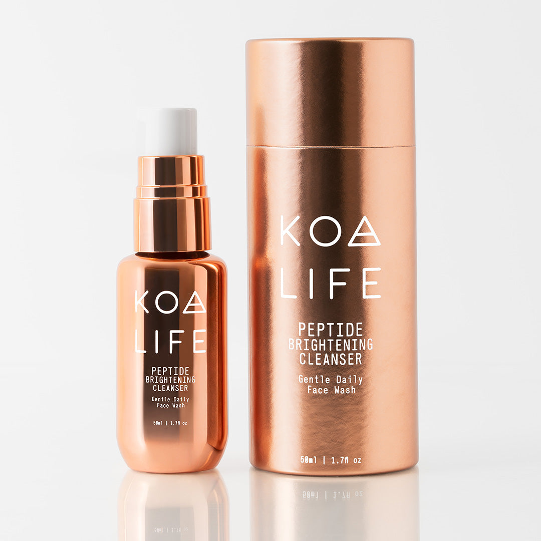 KOA LIFE Peptide Brightening Cleanser — Clear Skin in 30 Days