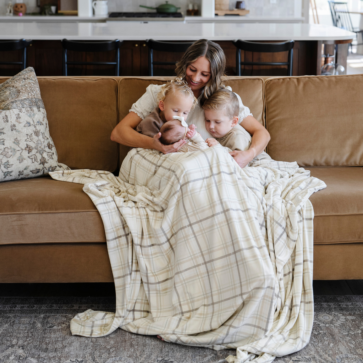 Minky Stretch XL Throw Blankets