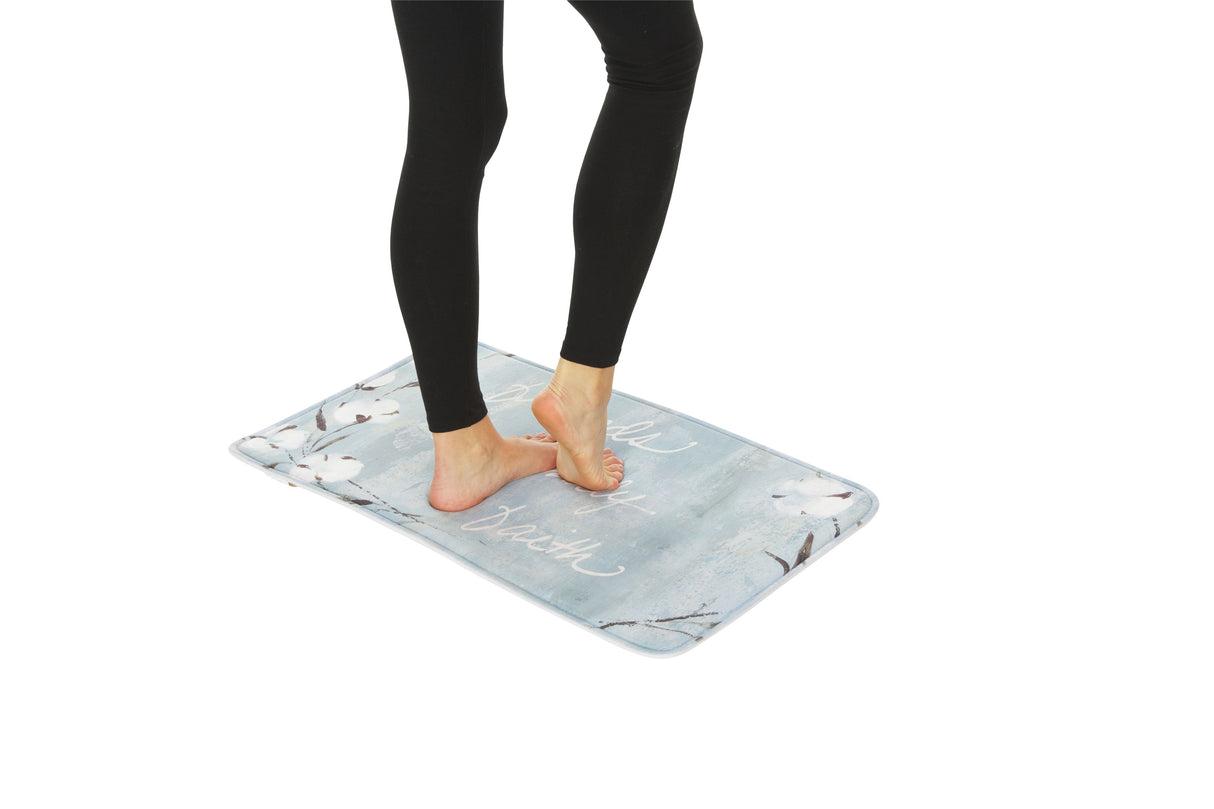 J&V TEXTILES Relax Series Series 20"x30" Antifatigue Kitchen Mats (Friends Family Faith)