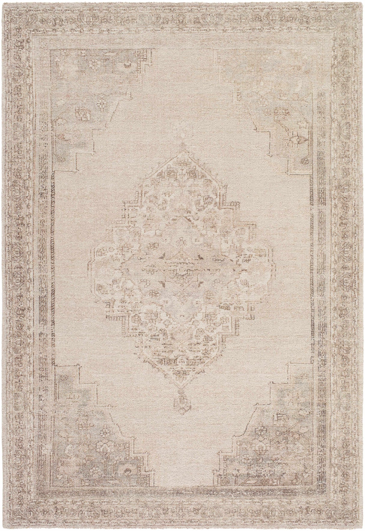 Luciana III Traditional Medallion Area Rug