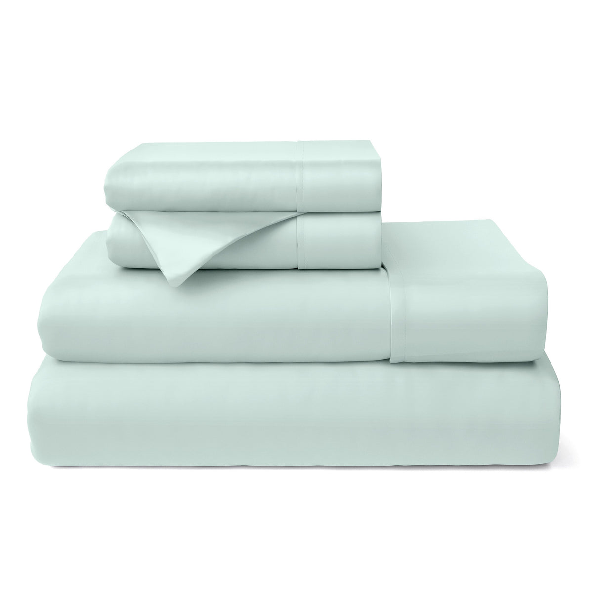 Cosy House Collection 100% Bamboo Bed Sheets in Mint Green