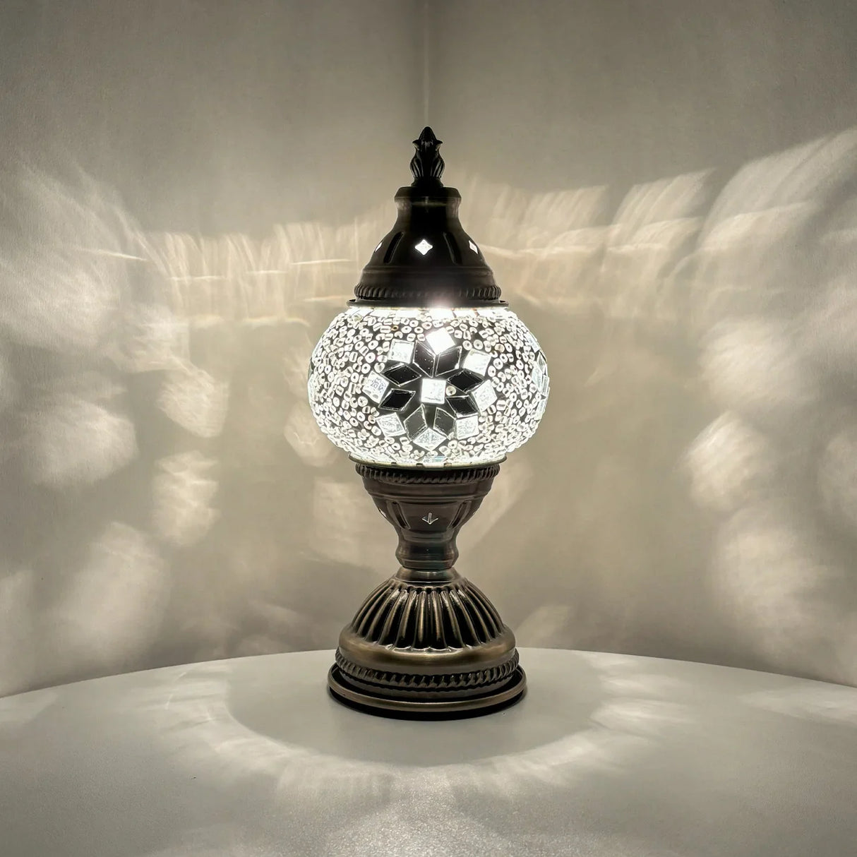 DIY Mosaic Table Lamp Kit Handmade Craft Night Light Parent Child Activity