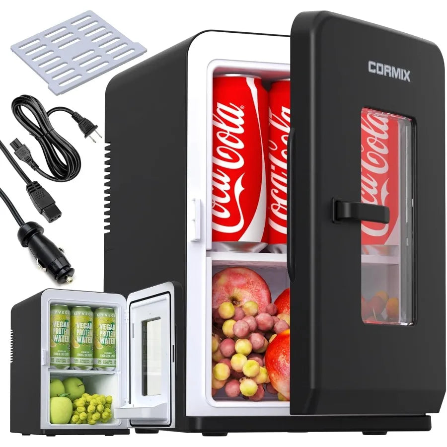 15L Portable Mini Fridge Thermoelectric Cooler Warmer for Bedroom Office Car Use