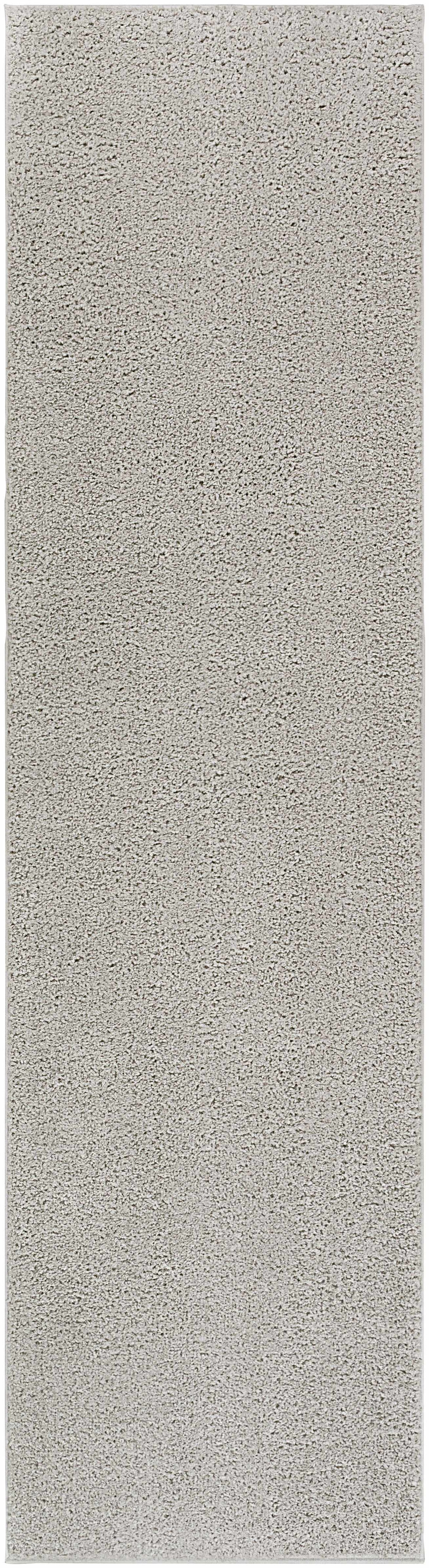 Judy Solid Gray Washable Shag Rug