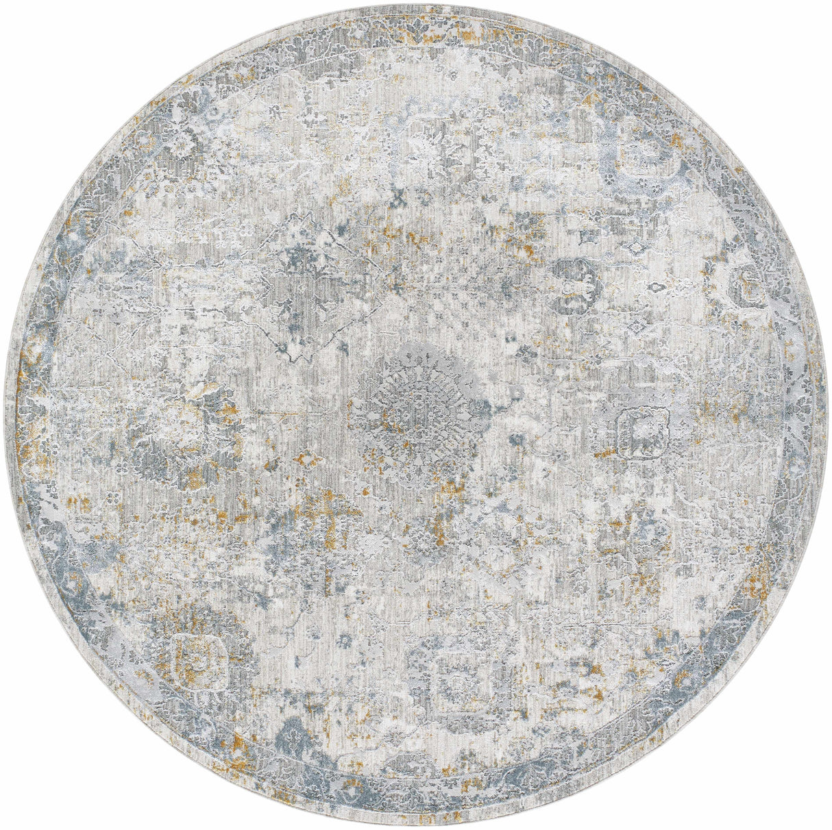 Alroy Textured Rug with Fringes