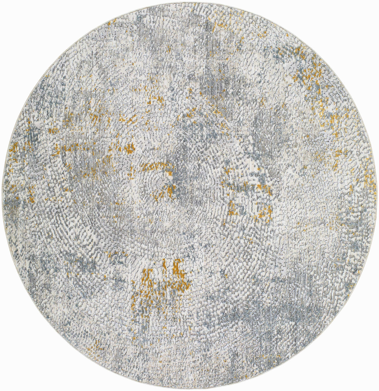 Fleur Textured Rug with Fringes