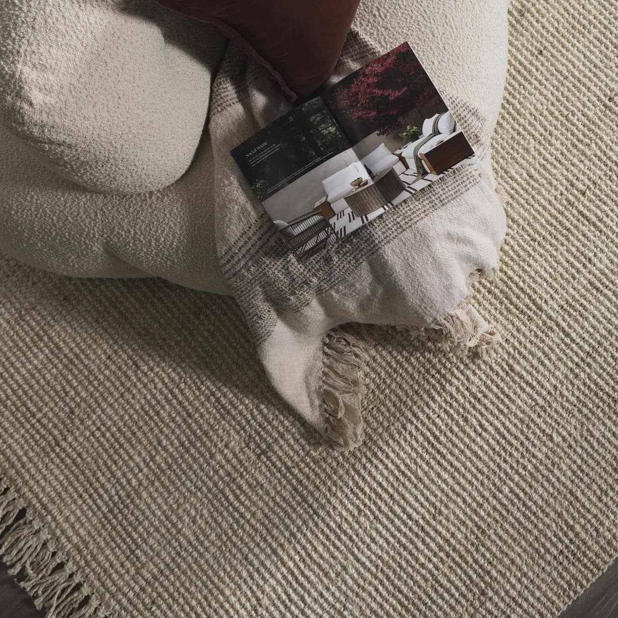 Senneterre Bleached Jute Rug