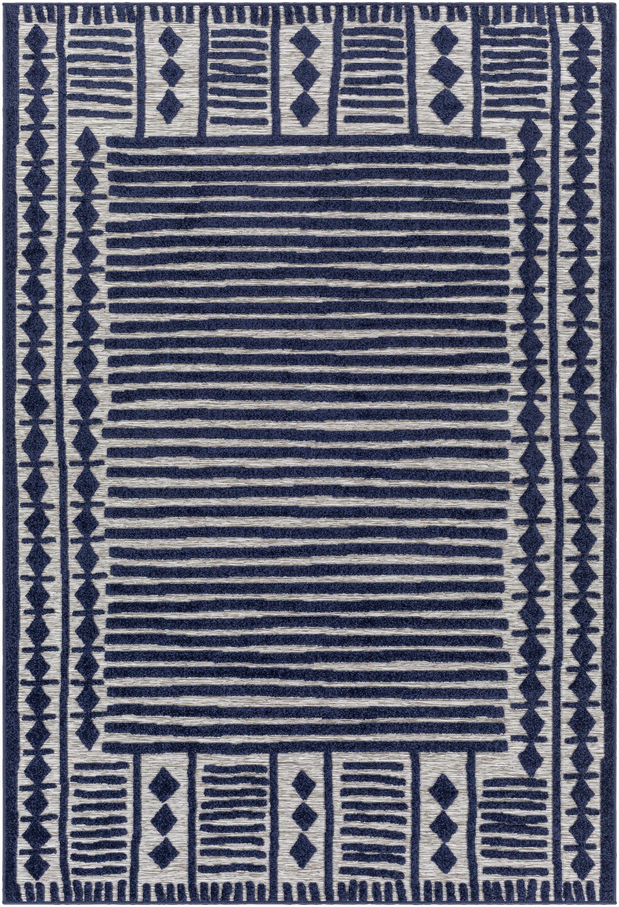 Sillawit 3D Outdoor Area Rug - Clearance