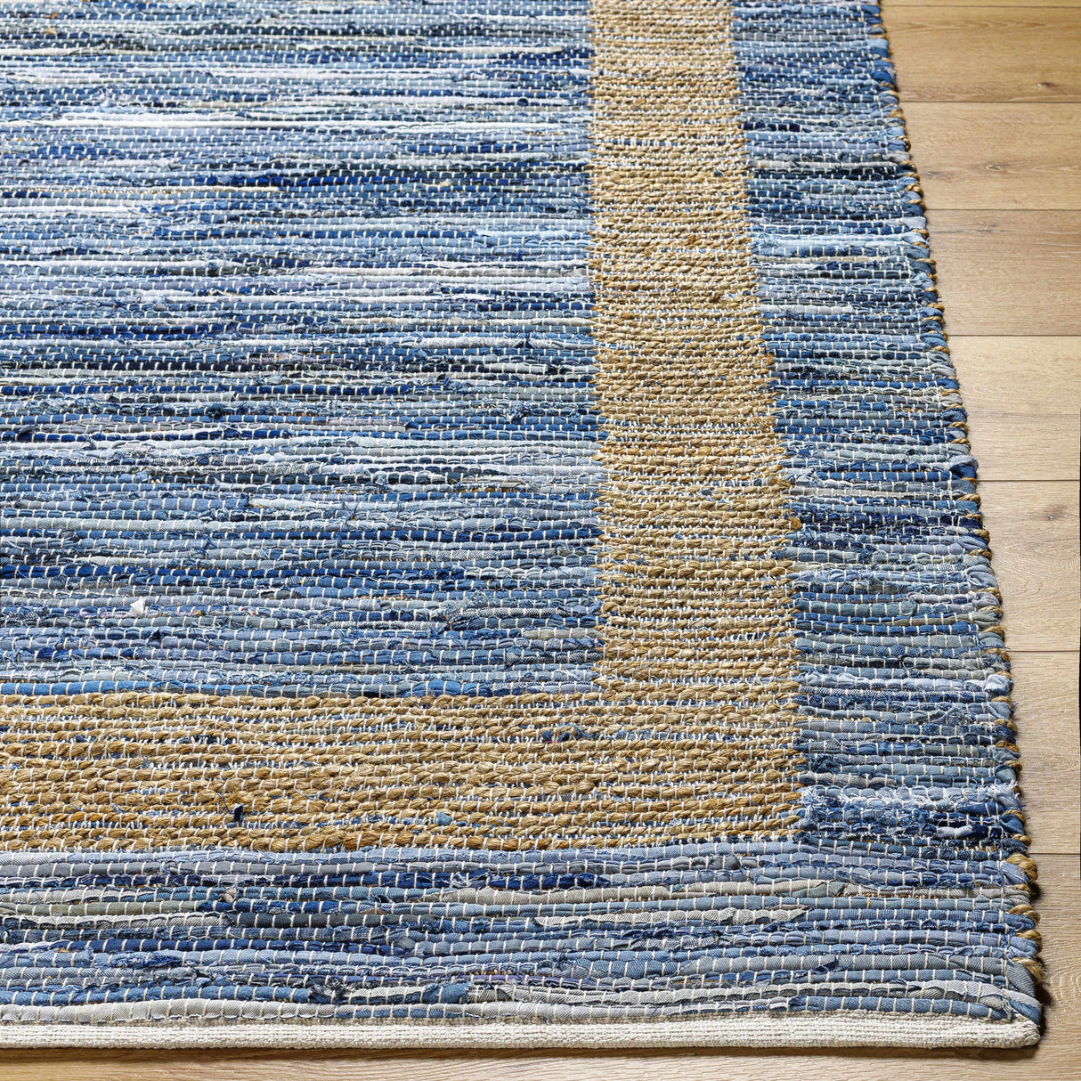 Boutique Rugs Ghita Recycled Blue Jean Rug - view 5