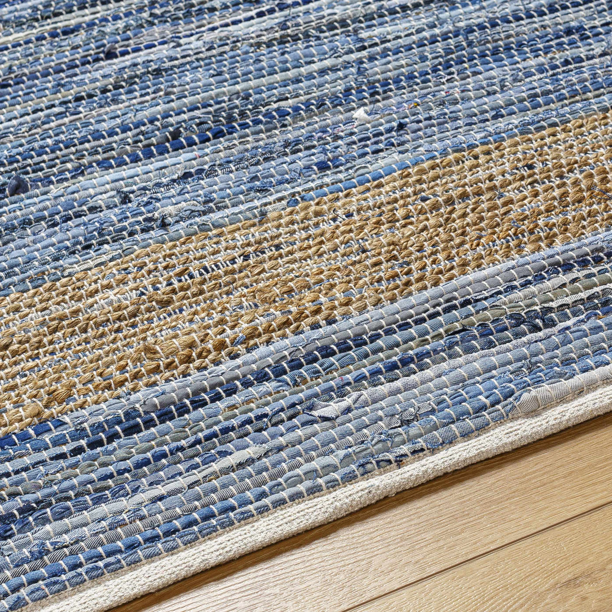 Boutique Rugs Ghita Recycled Blue Jean Rug - view 7
