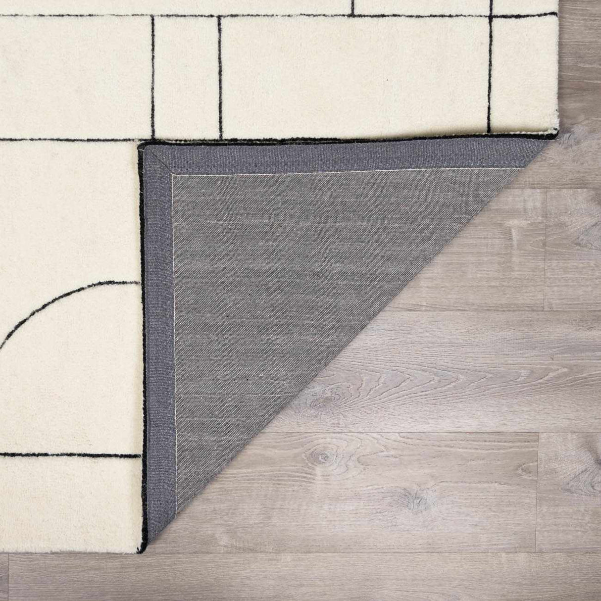 Fusao Rose Cream Area Rug - Clearance