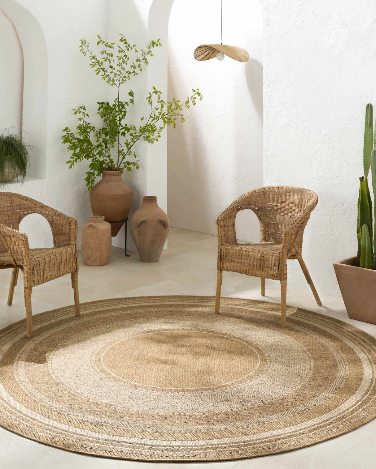 Chael Flatweave Faux Jute Rug