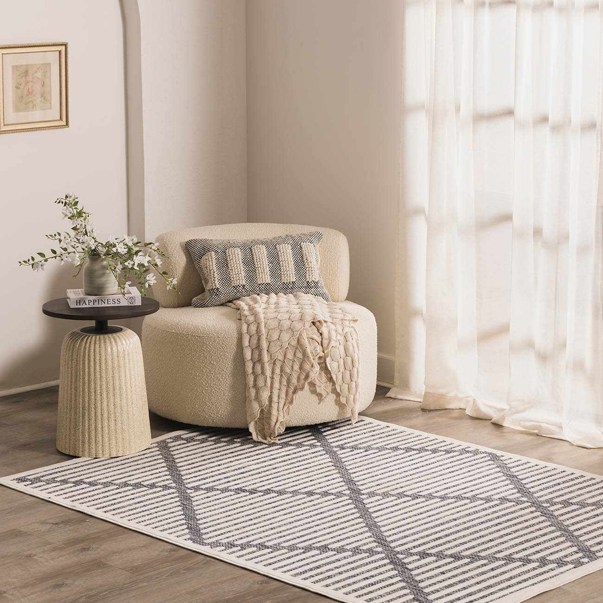 Anah Blue Outdoor Rug
