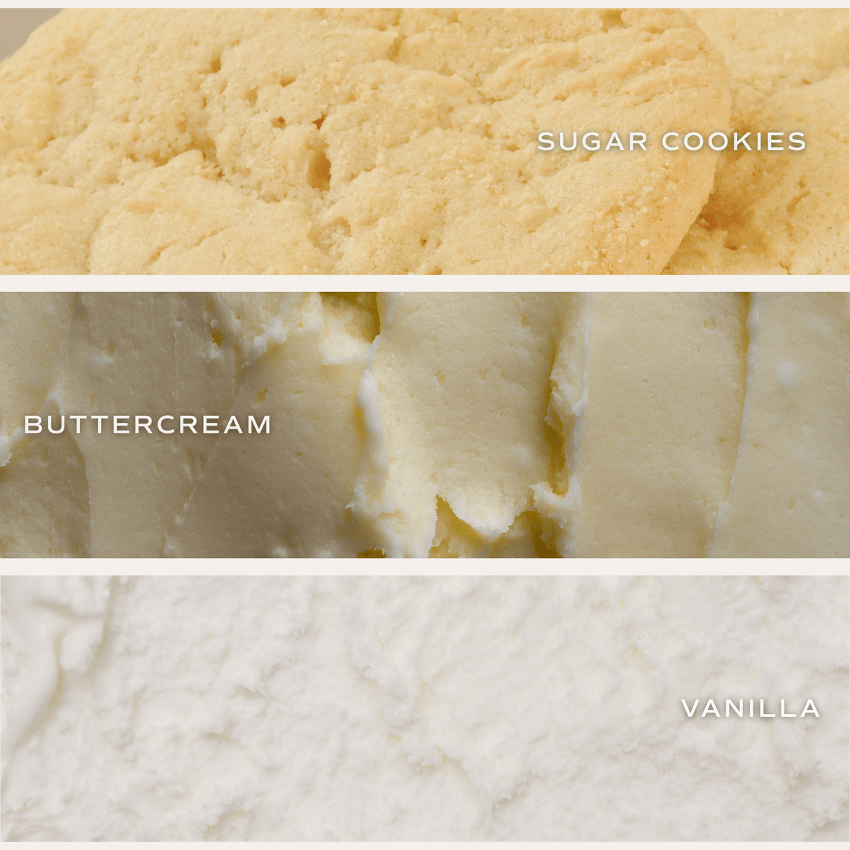 Sugar Cookies Soy Candle - Tinted Glass Jar - 12 oz