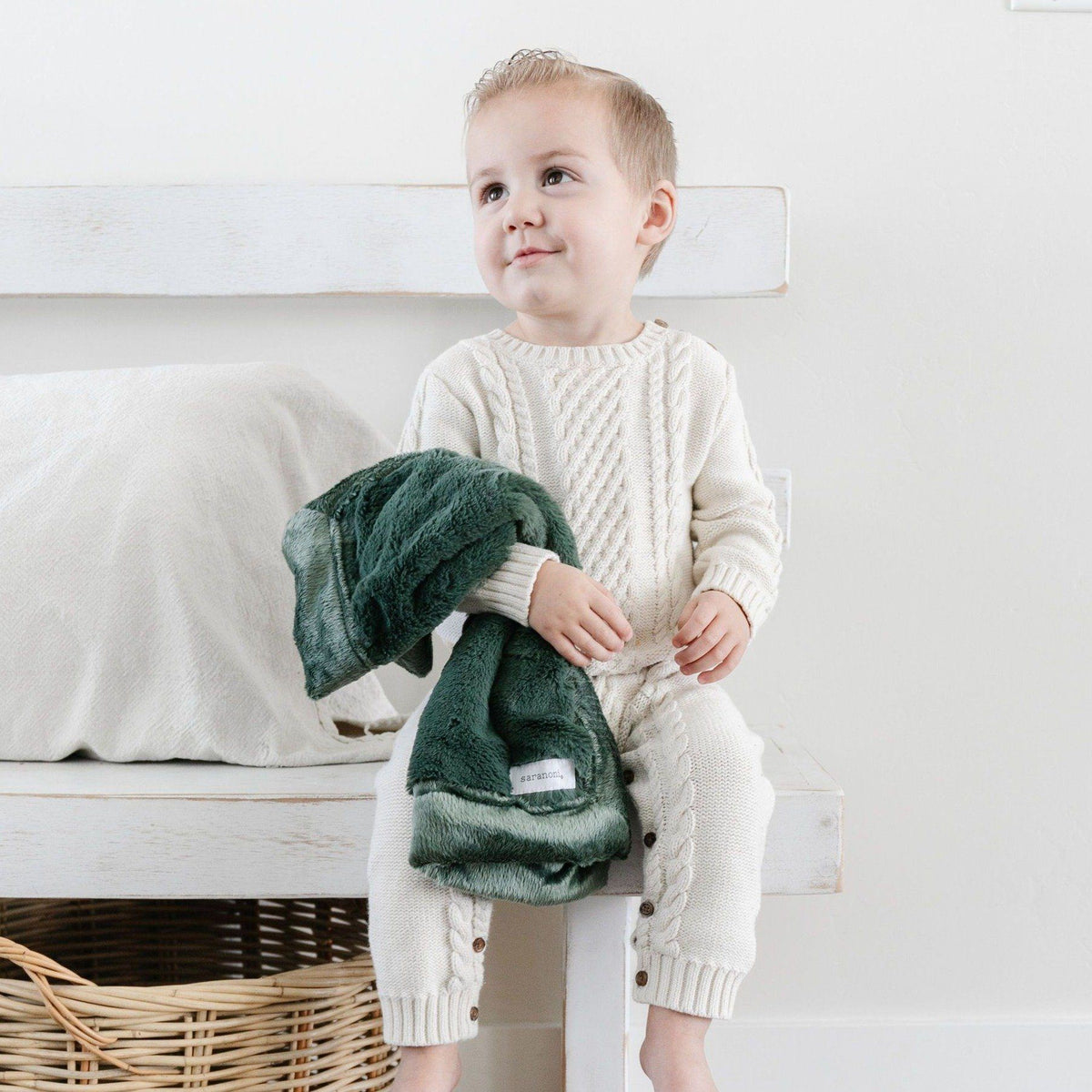 Saranoni LUSH MINI BLANKETS in Hunter