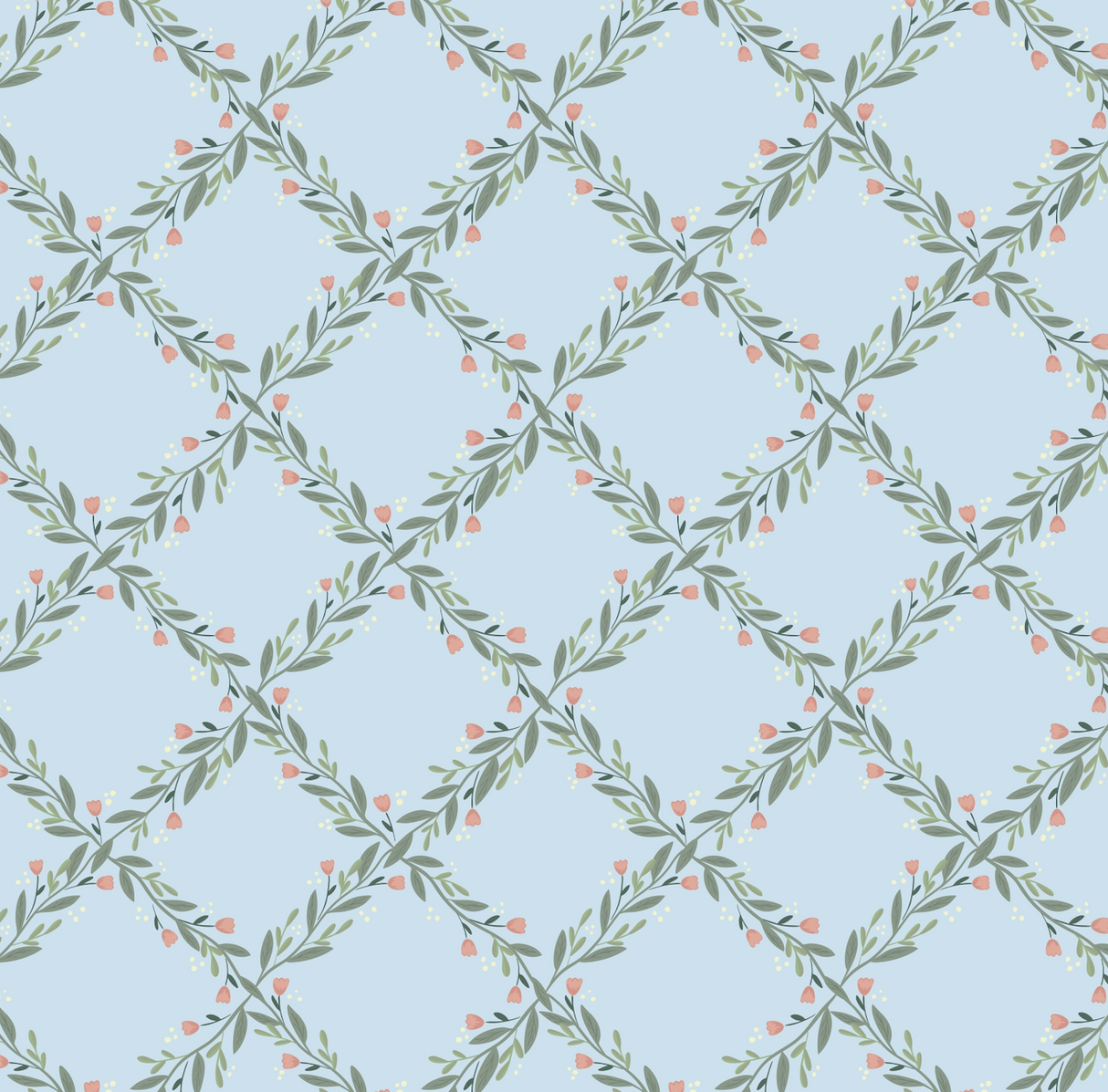 Nyla Wallpaper by Jackie Jean Design