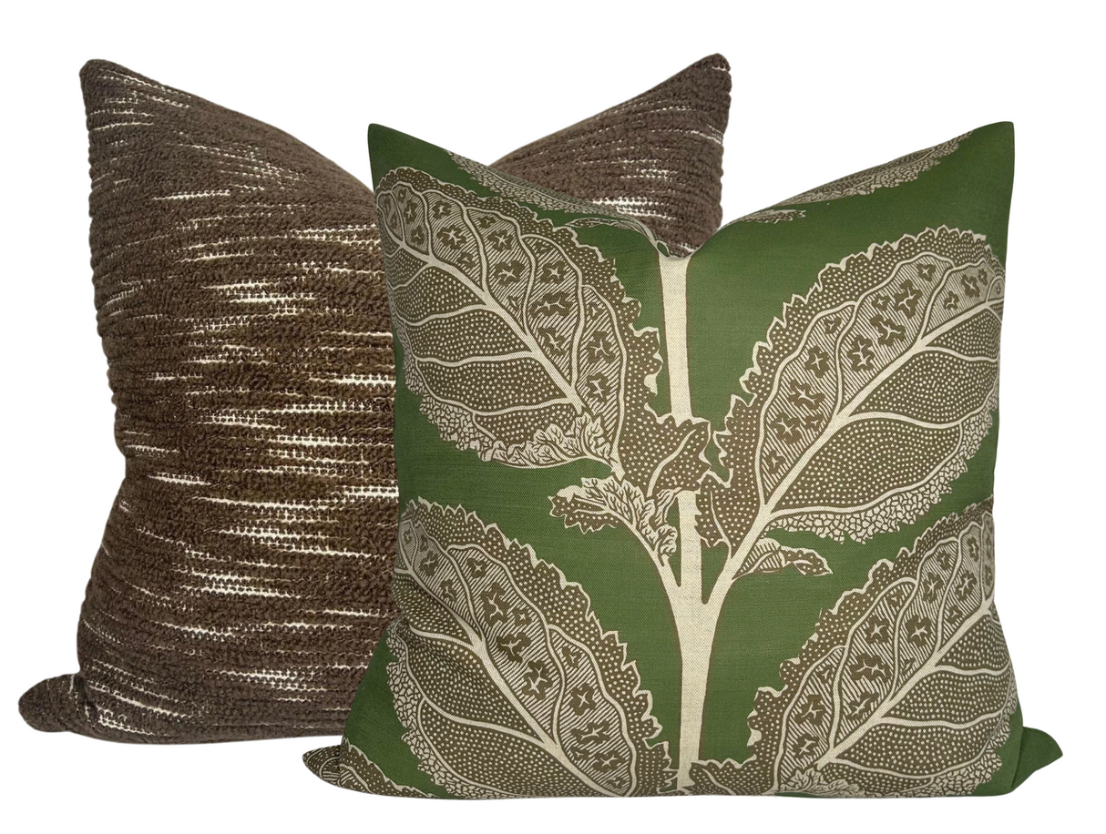 Lacinato Pillow Cover in Wild Sage
