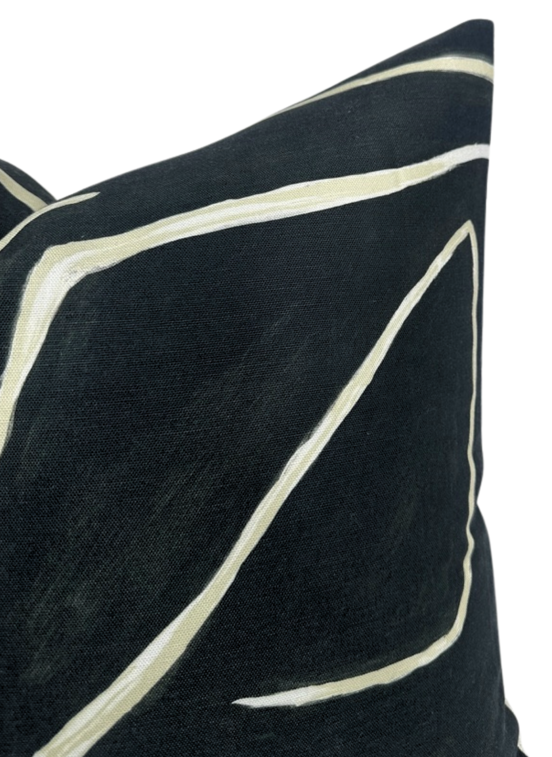 Graffito Pillow Cover in Onyx Beige, Kelly Wearstler Textiles