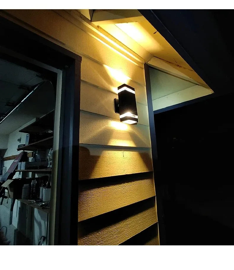 LED Outdoor Waterproof Wall Light Decor Socket External Stairs Fitter Holder E27 Lighting Bedroom Fixture Home Lamp Wall Street