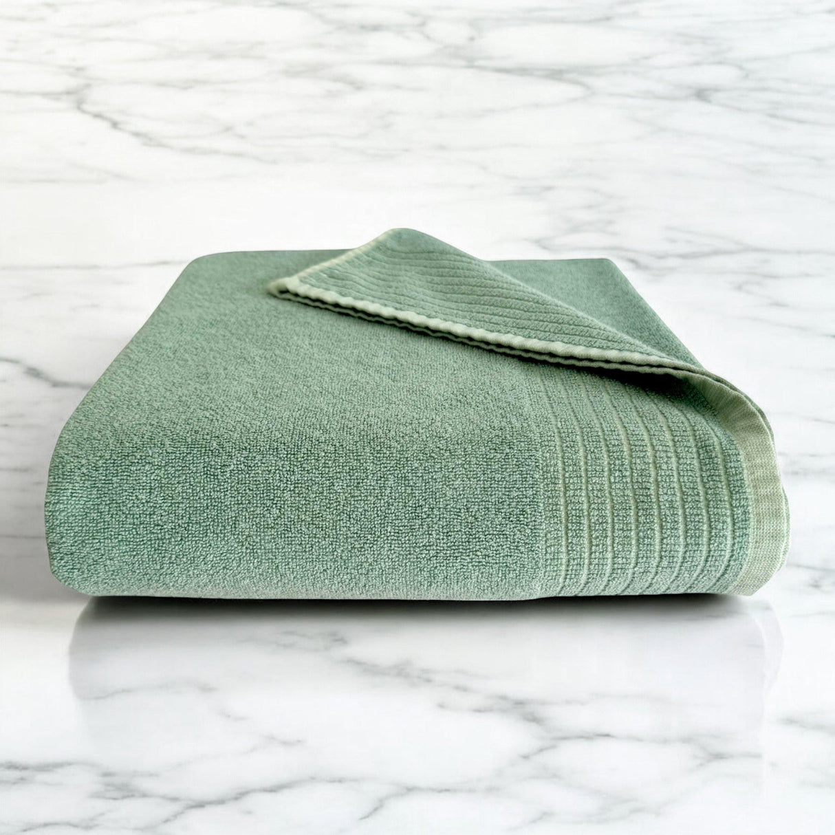 Bamboo Cotton Spa Bath Towel - Viscose from Bamboo + Cotton - Seaglass