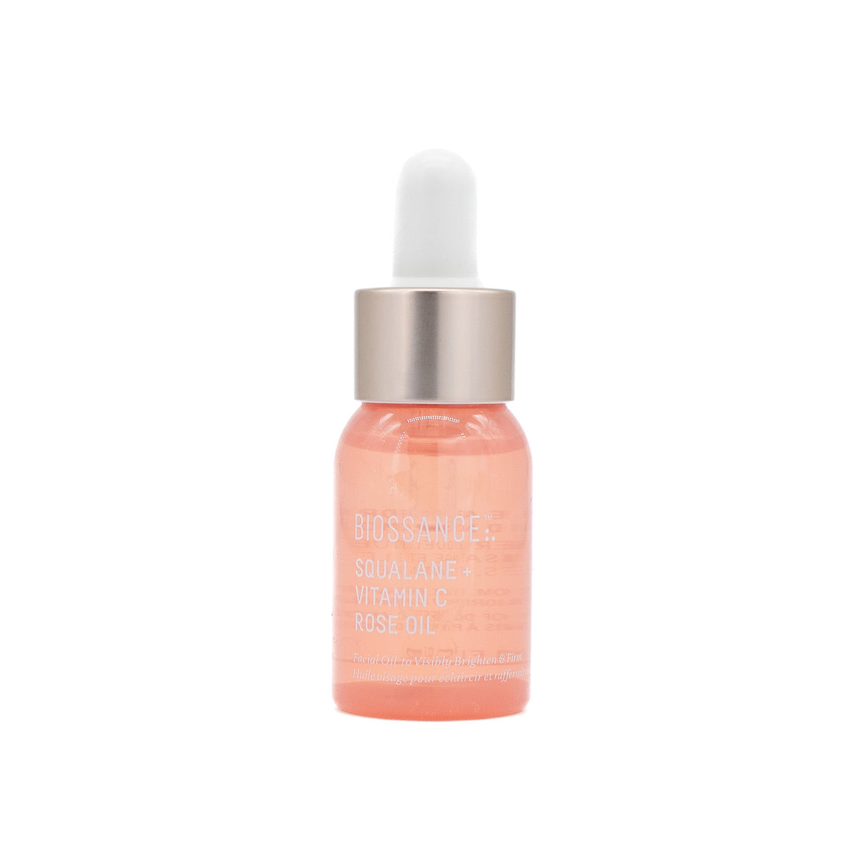 BIOSSANCE Squalane + Vitamin C Rose Oil 0.4oz - Imperfect Box