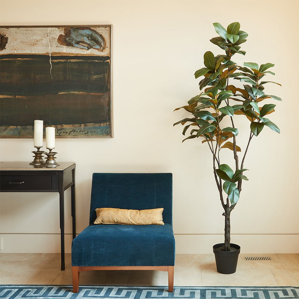 7' Artificial Magnolia Tree