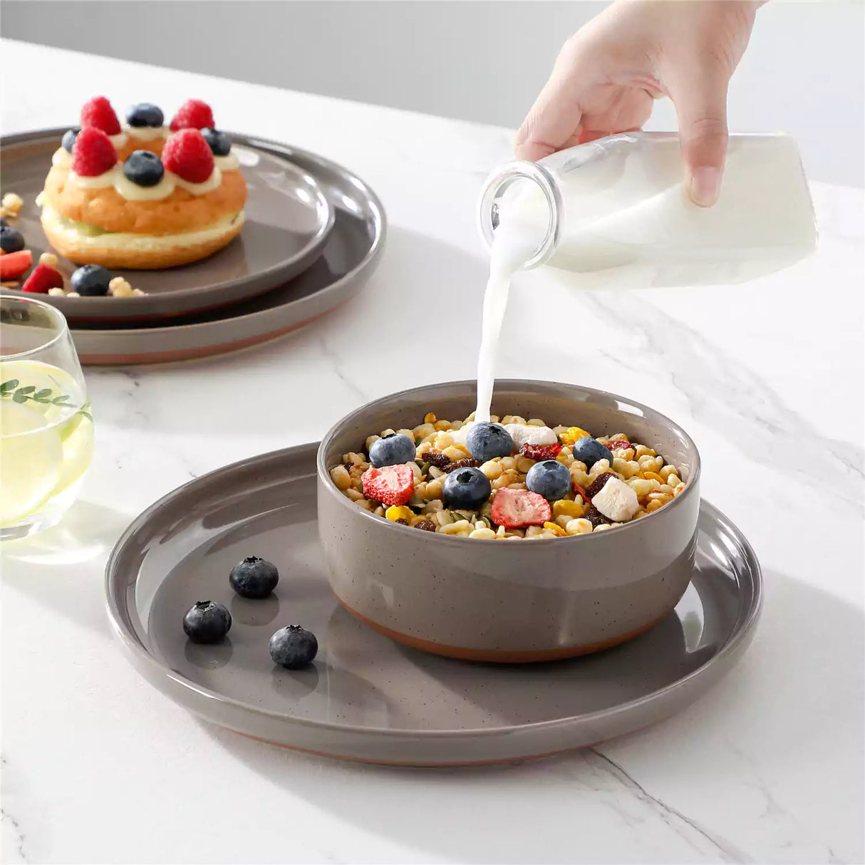 Tara Brown 12 Piece Dinnerware Set