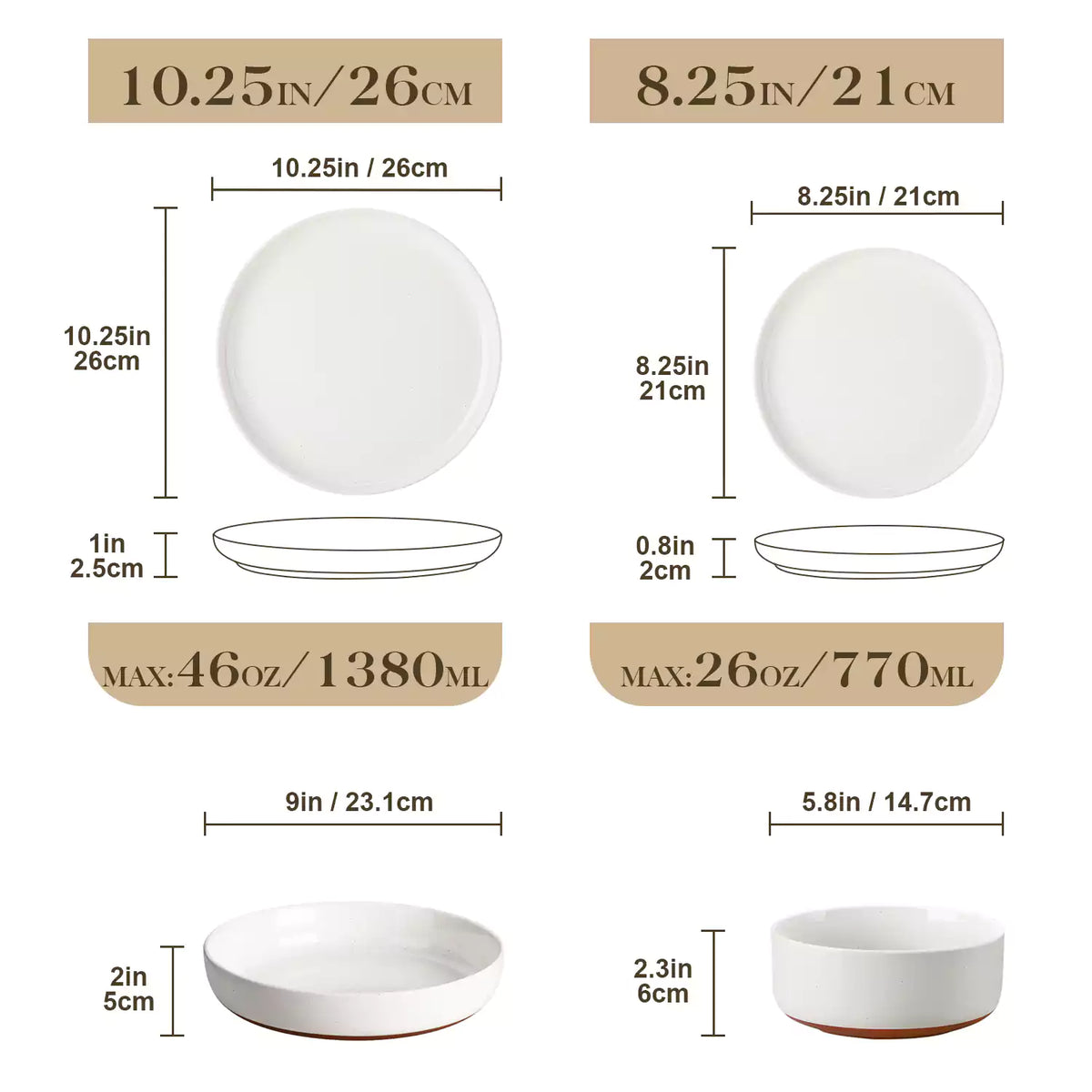 Tara 16 Piece Dinnerware Set