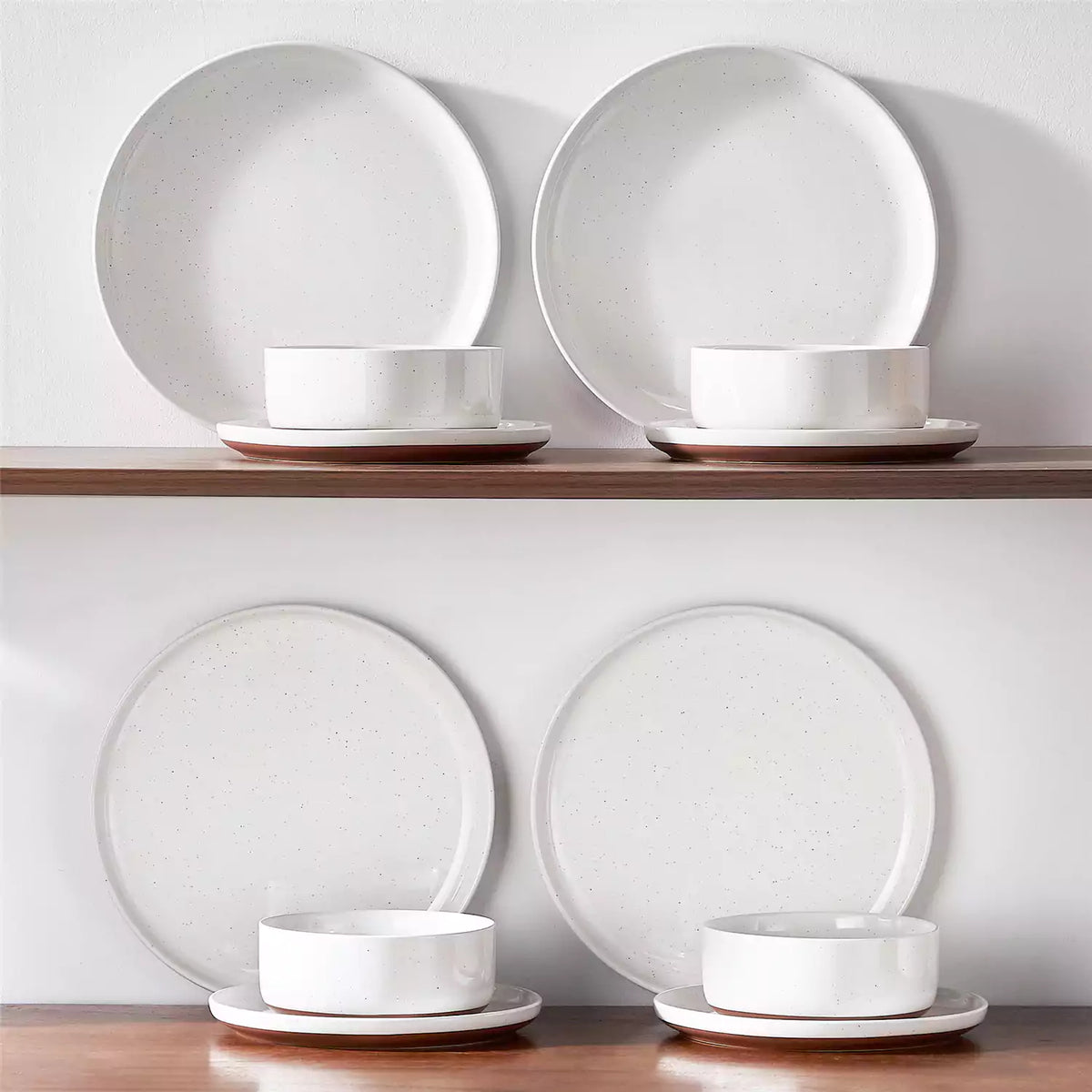Tara 18 Piece Stoneware Dinnerware Set