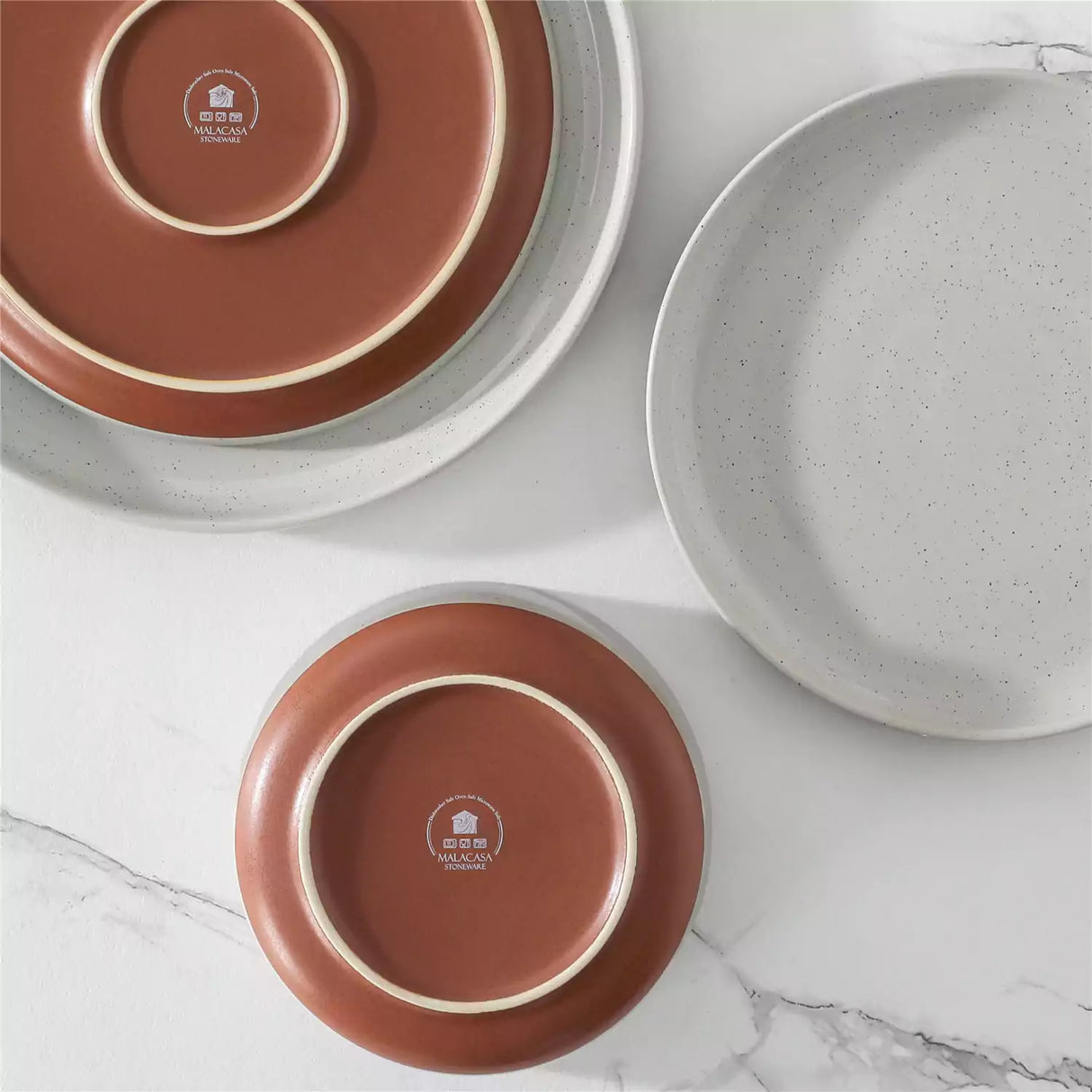 Tara Grey 18 Piece Dinnerware Set