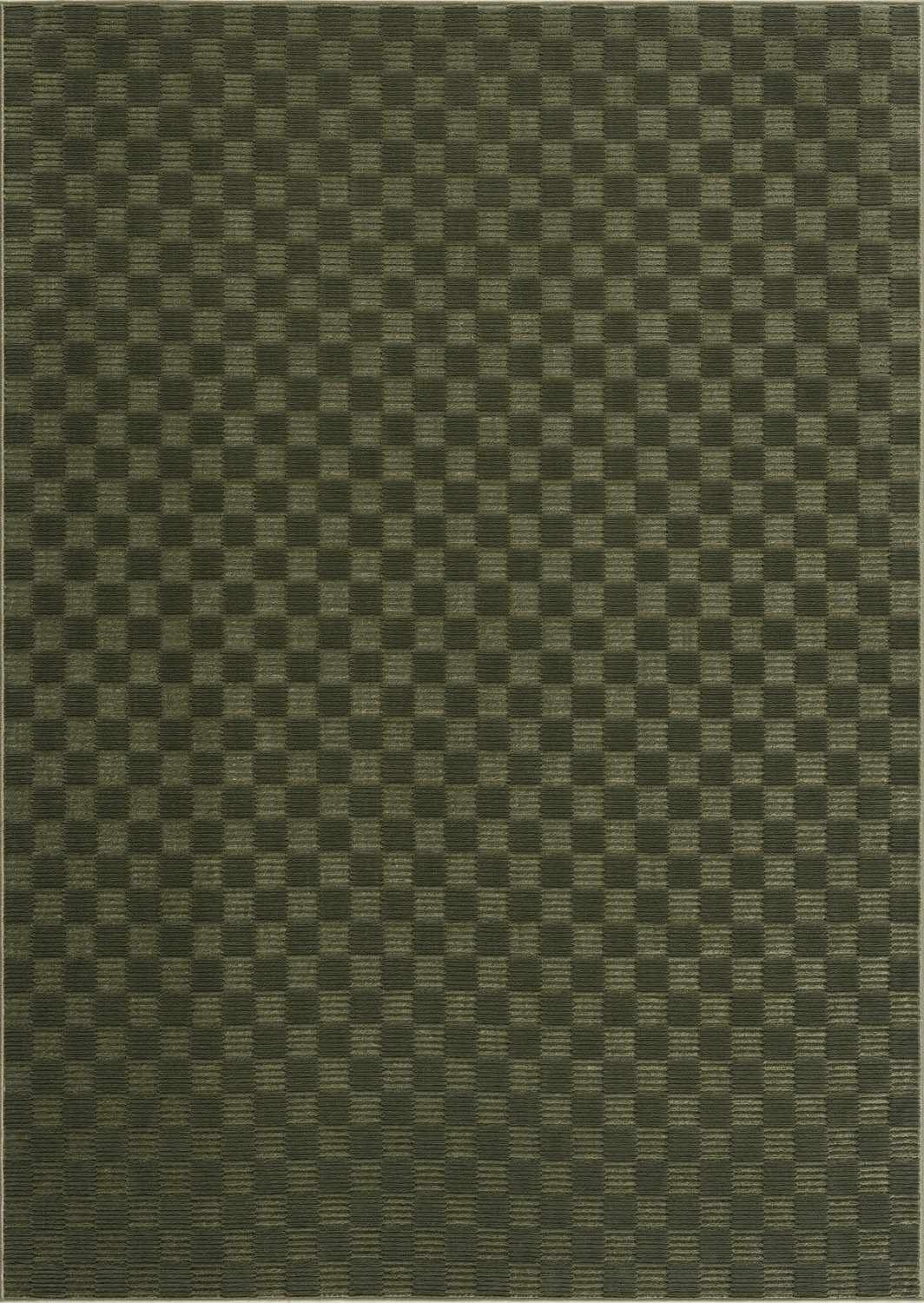 Boutique Rugs Truls 3D Checkered Washable Rug