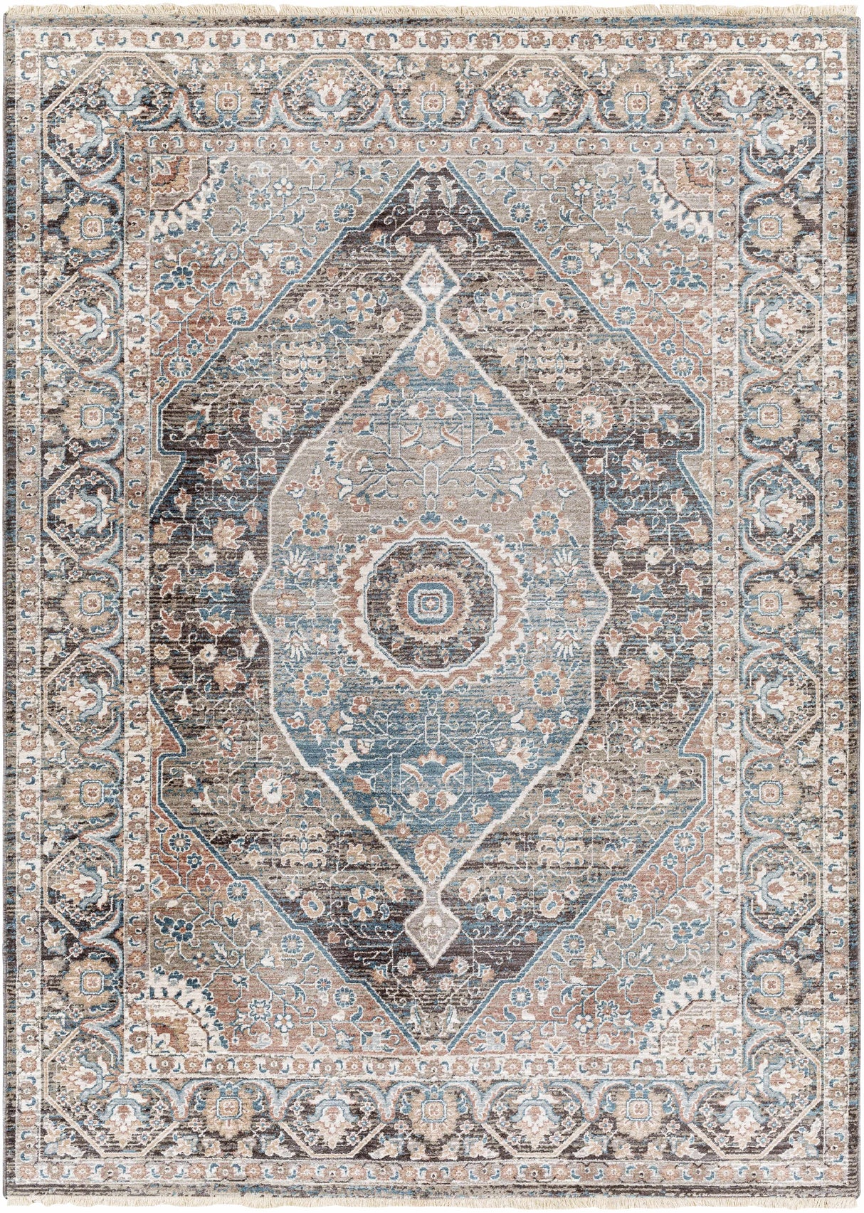 Baychester Brown Area Rug - Clearance