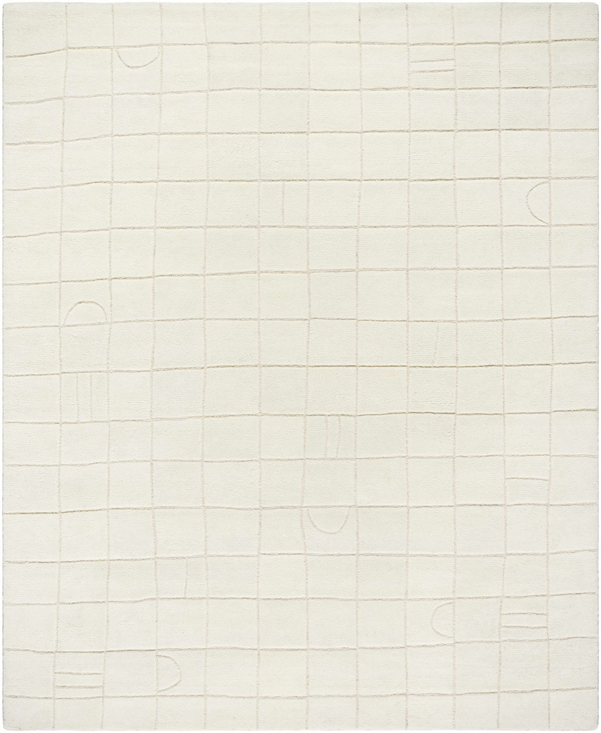 Tuuka Silver Beige Area Rug - Clearance