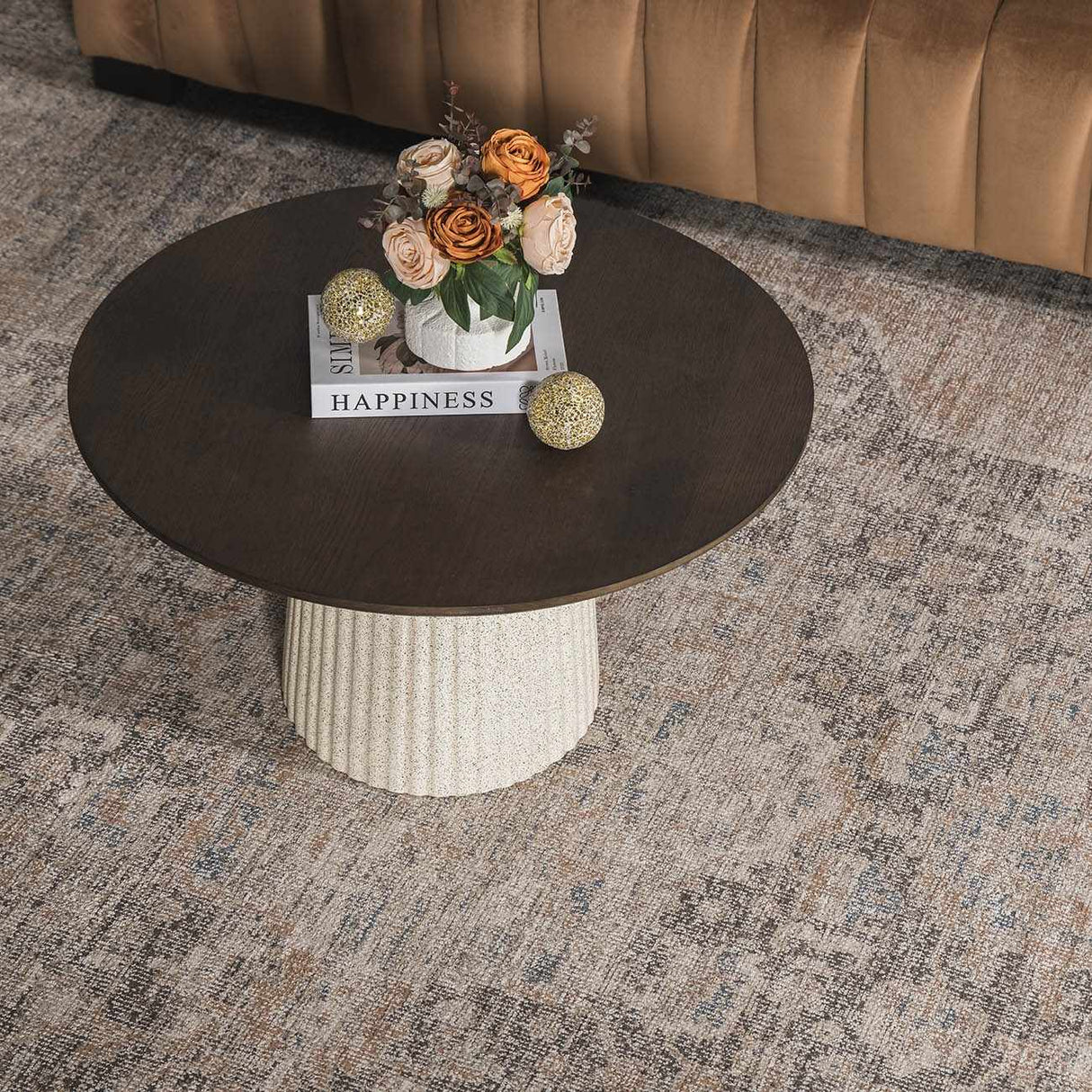 Galey Alix Maria Elena IV Vintage Medallion Rug