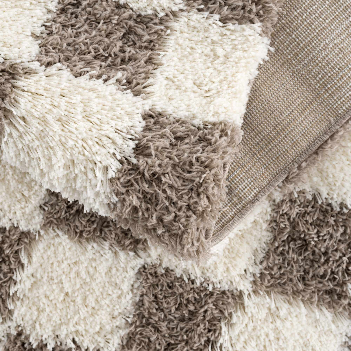 Boutique Rugs Atira Brown Checkered Area Rug - view 16