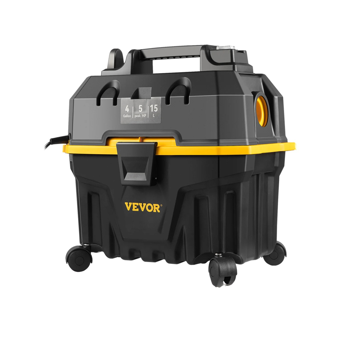 15L Wet Dry Vacuum Cleaner 1200W Strong Suction Air Blower for Car Home