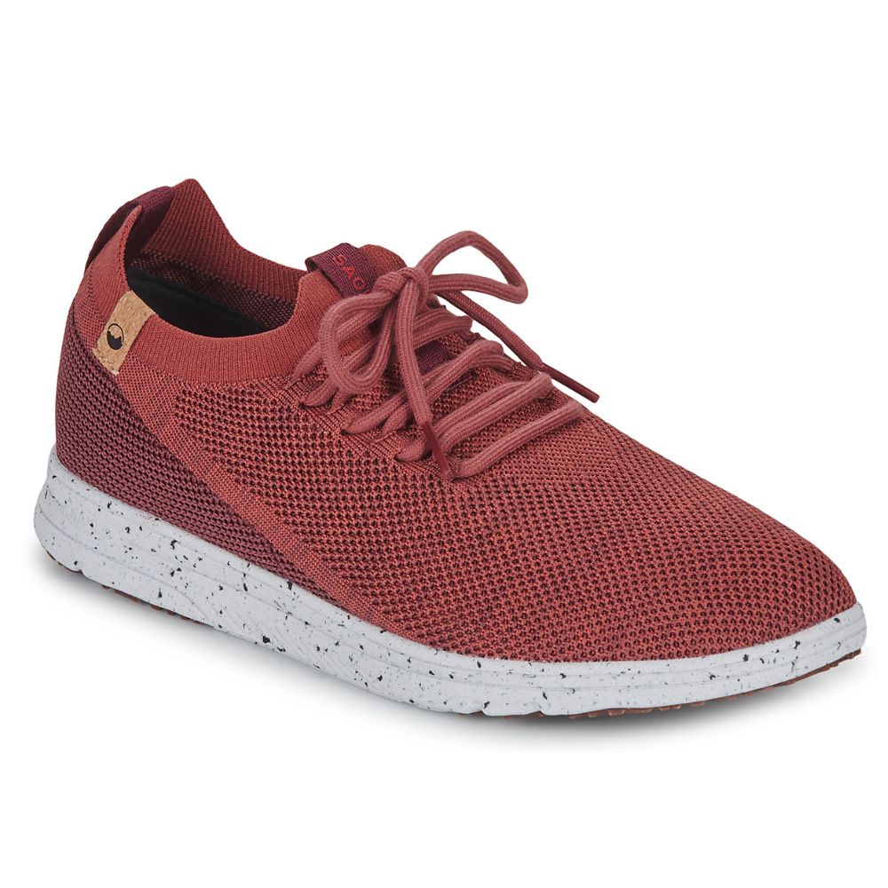 Saola Mens Tsavo Eco-Friendly Casual Shoes - Burgundy
