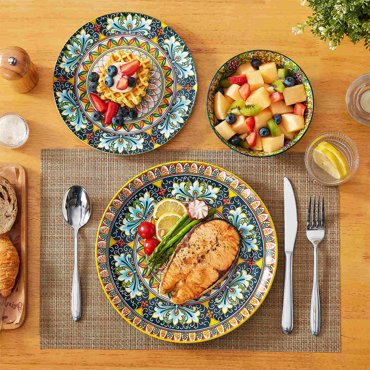 Simi 18 Piece Dinnerware Set