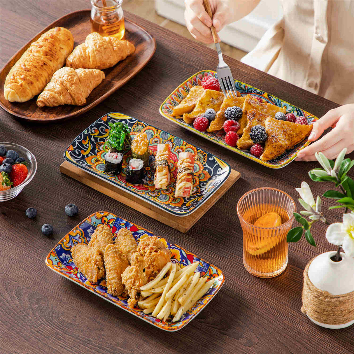 Simi Serving Platters Set of 6