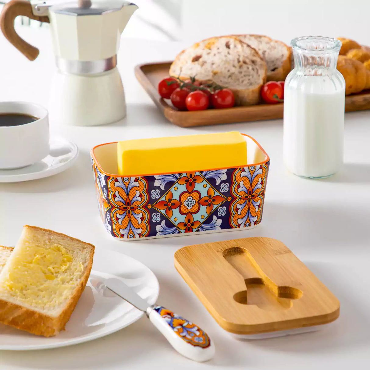 Simi Butter Dish with Lid