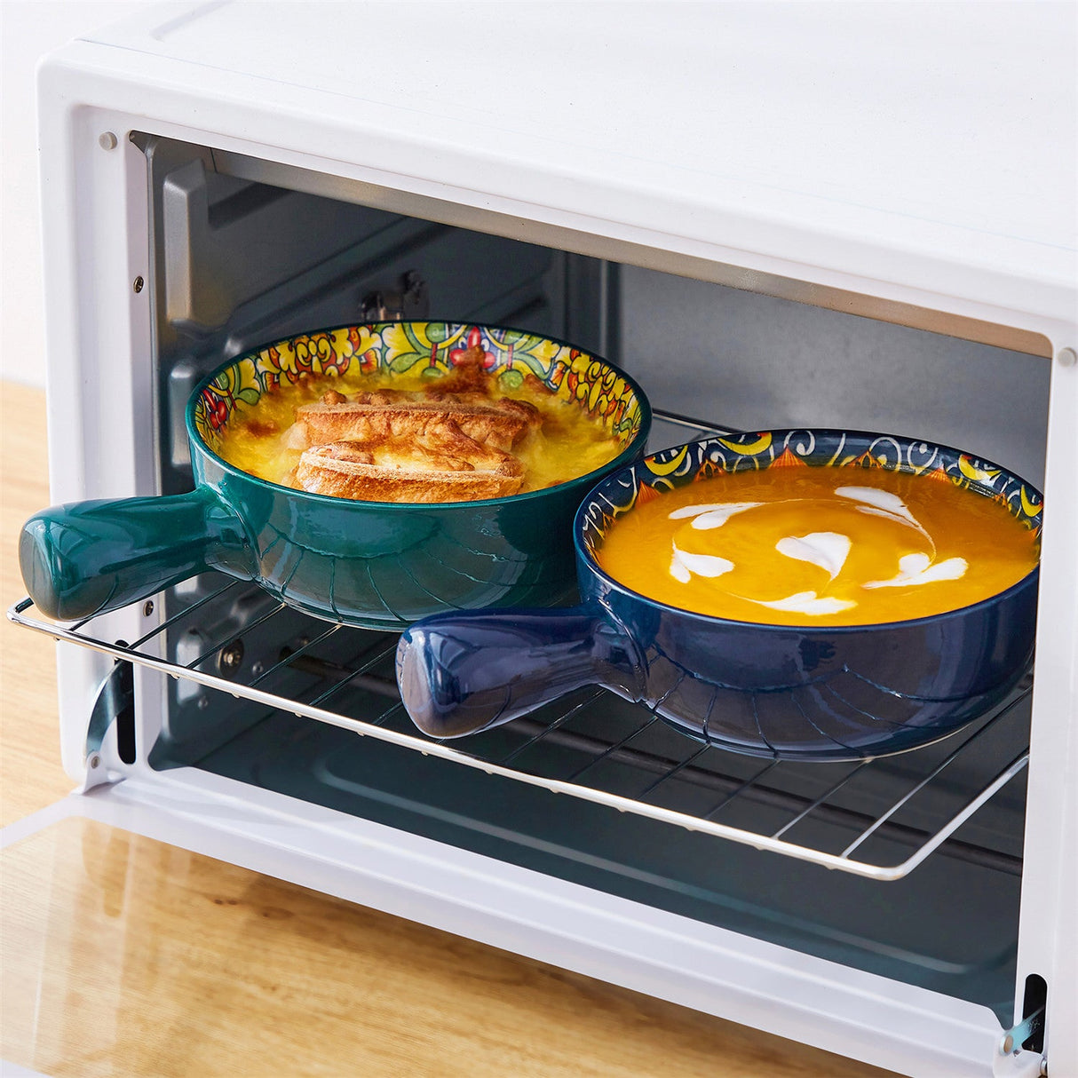 Simi Soup Bowls with Handles Set of 4