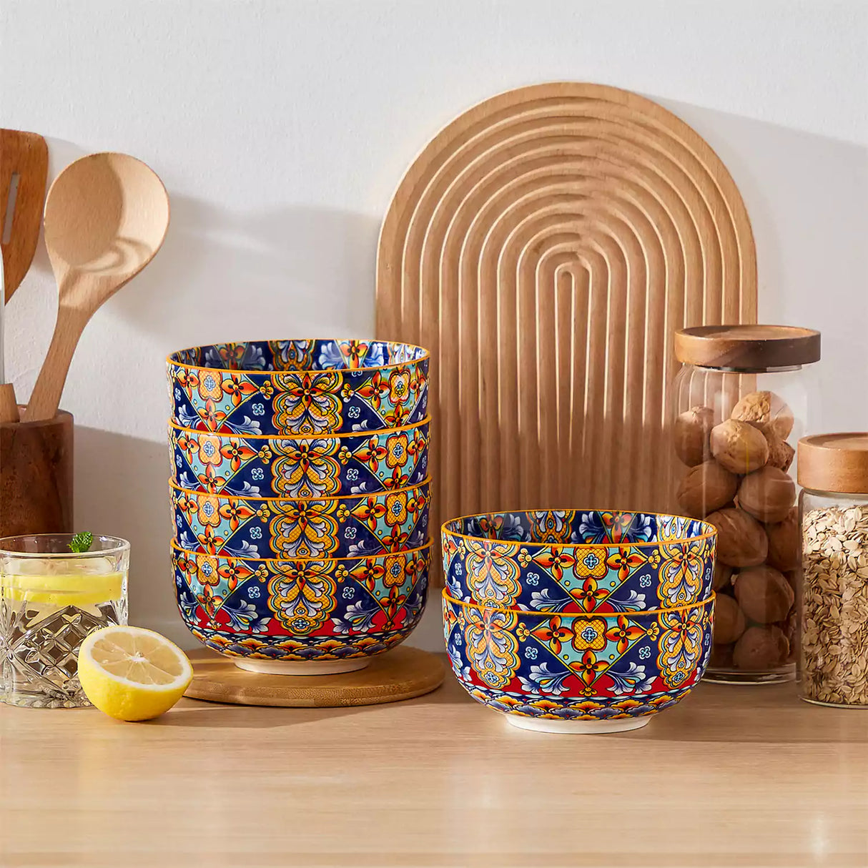 Simi Double-Sided Bowls Set of 6