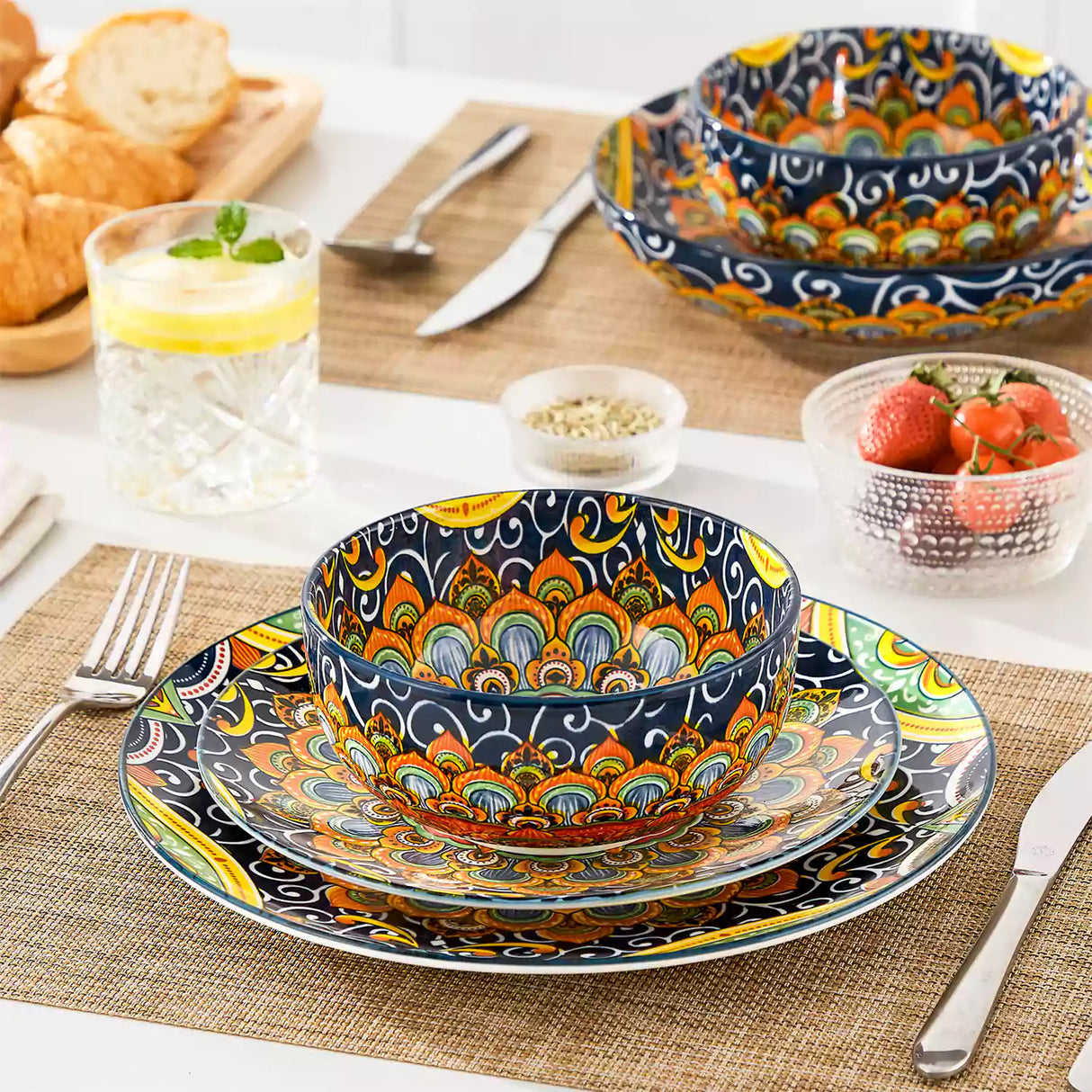 Simi Double-Sided Bowls Set of 6