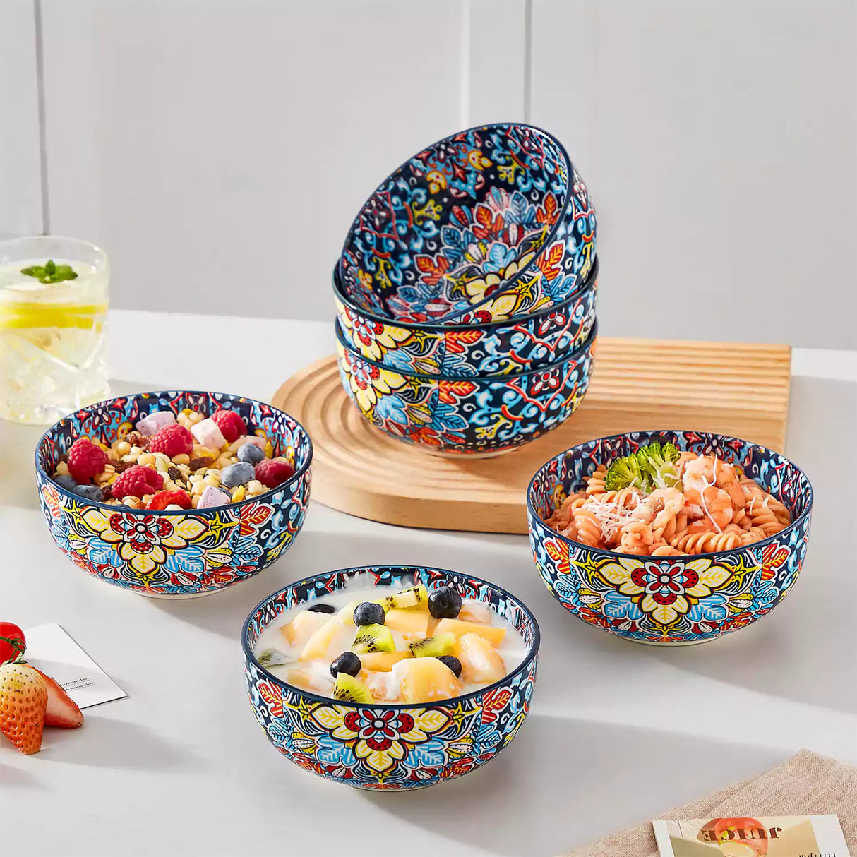Simi Double-Sided Bowls Set of 6