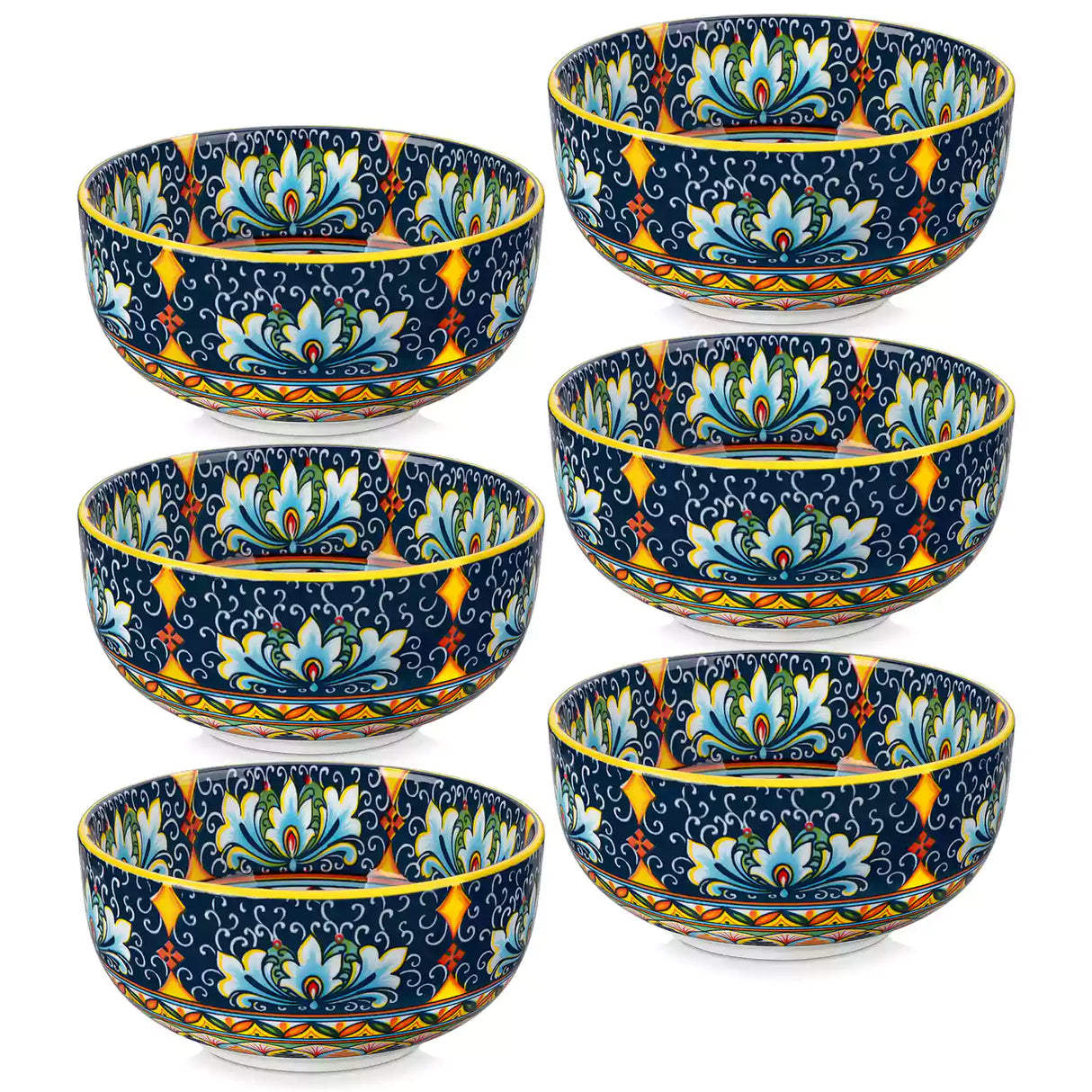 Simi Double-Sided Bowls Set of 6